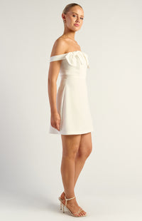 Declan Mini Dress - White
