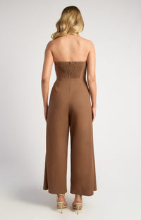 Marcelline Jumpsuit - Espresso