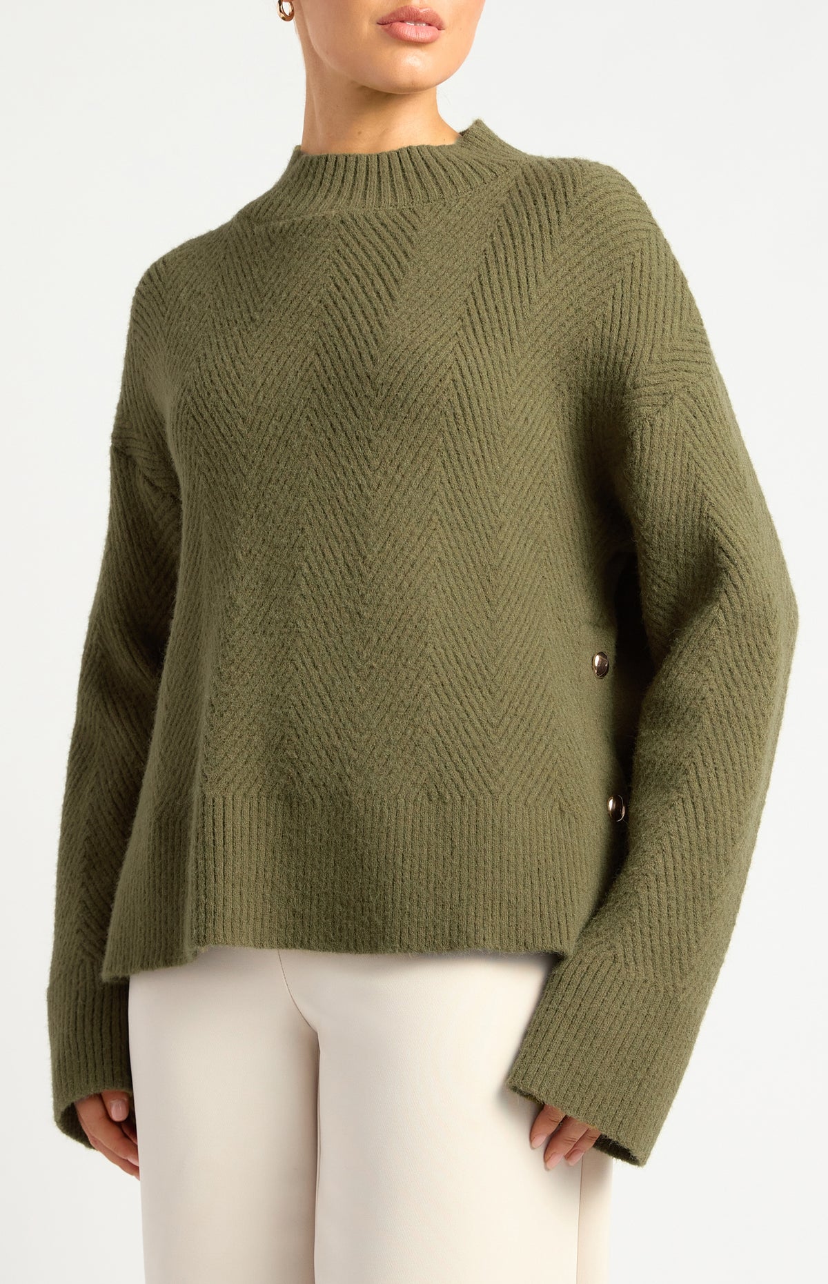 Gianella Jumper - Dark Olive