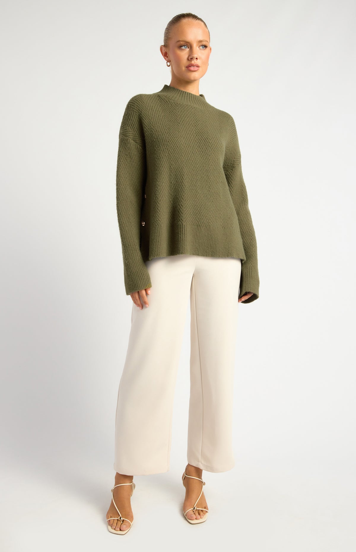 Gianella Jumper - Dark Olive