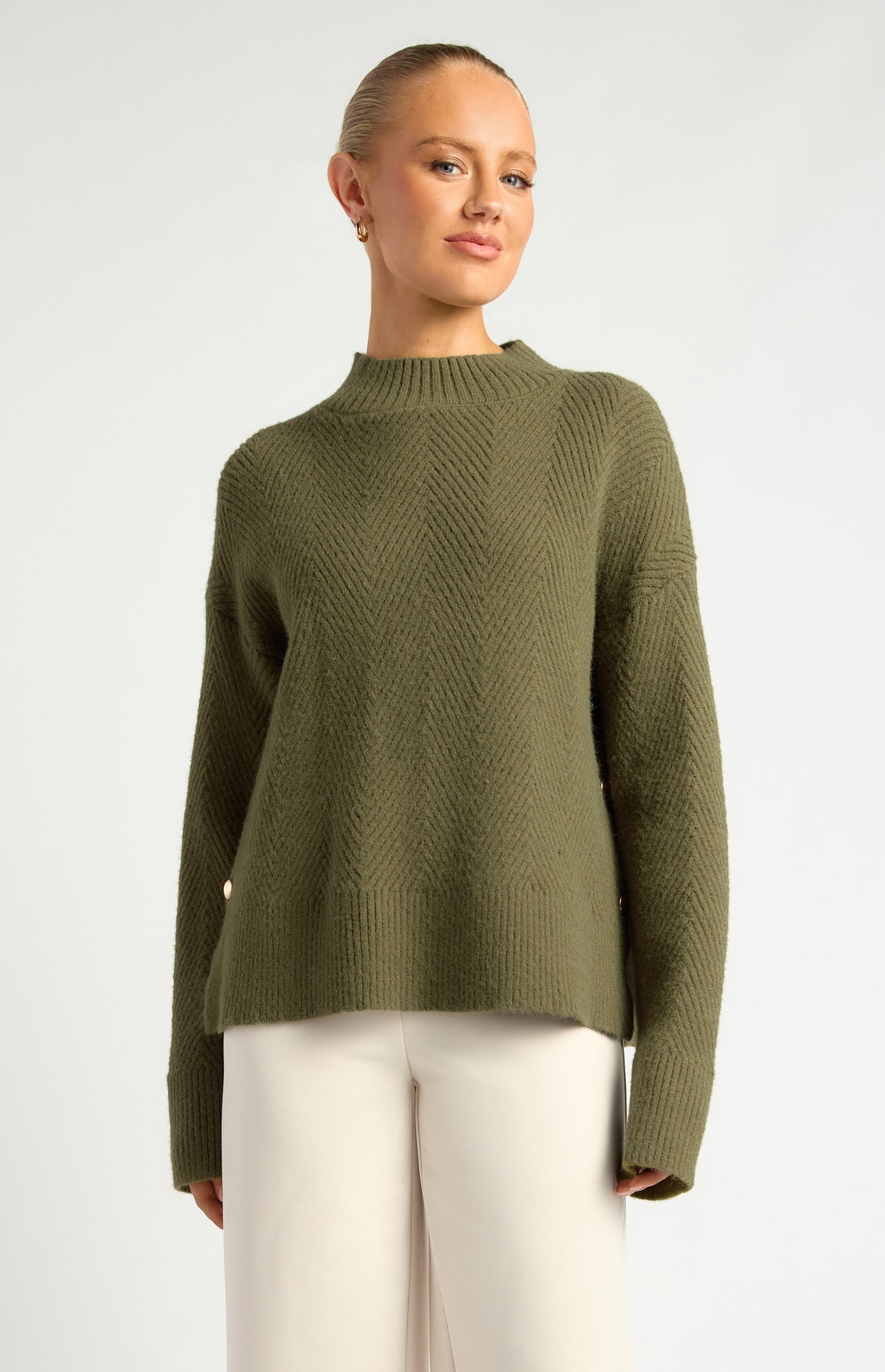 Gianella Jumper - Dark Olive
