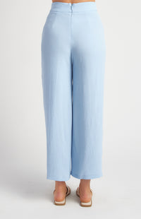 Londyn Wide Leg Pants - Pale Blue