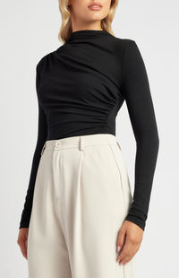 Jagger Long Sleeve Top - Black