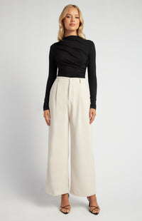 Jagger Long Sleeve Top - Black