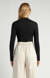 Jagger Long Sleeve Top - Black