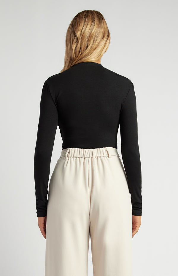 Jagger Long Sleeve Top - Black