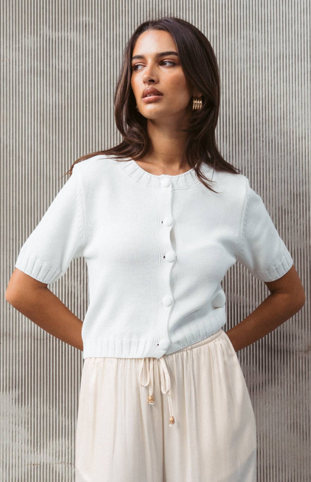 Avory Top - Ivory