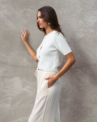 Avory Top - Ivory