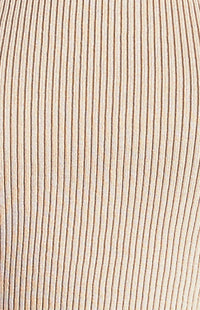 Nyra Halter Knit Top - Stone