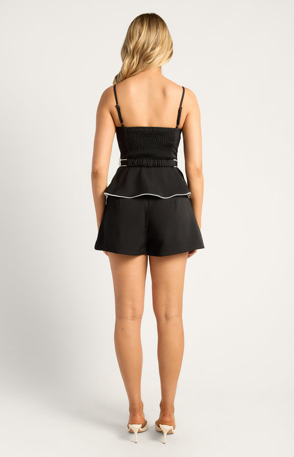 Sullivan Top & Short Set - Black