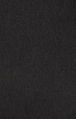 Veno Long Sleeve, Boat Neckline, Stretchy Jersey Bodysuit - Black