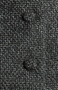 Cecelia Tweed Vest - Black