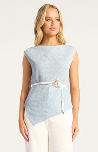 Simmons Short Sleeve Top - Blue
