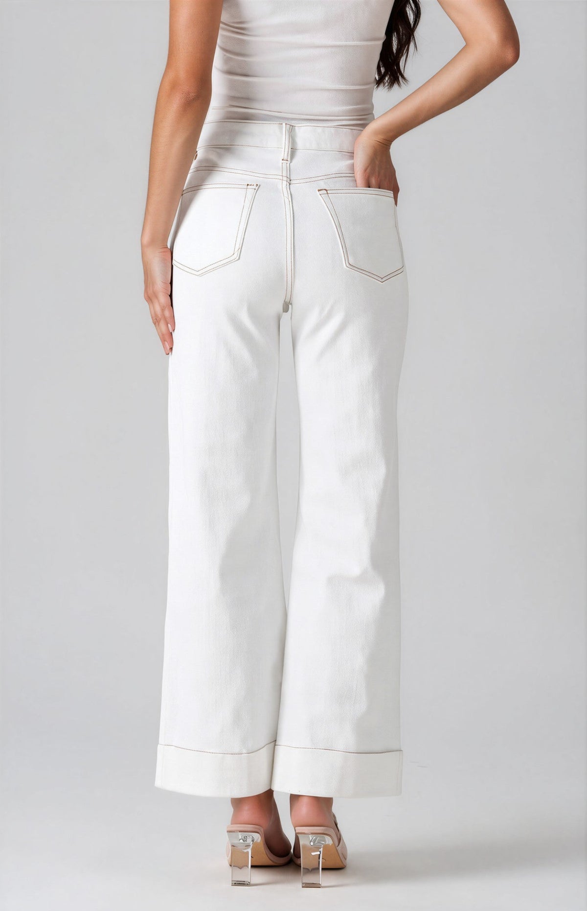 Barker Jeans - White