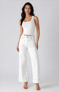 Barker Jeans - White