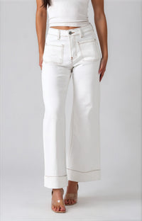 Barker Jeans - White