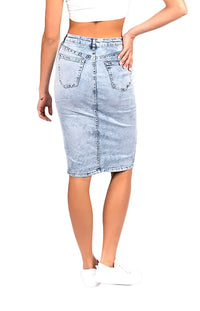 Nikita Skirt - Denim