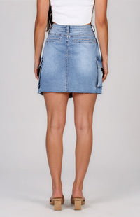 Renata Mini Skirt - Denim