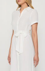 Talina Shirt Dress - White