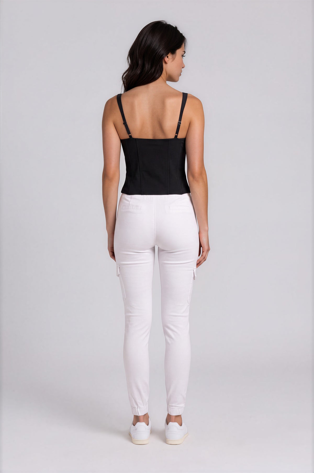 Frankie Cargo Jeans - White