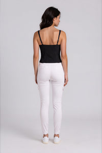 Frankie Cargo Jeans - White