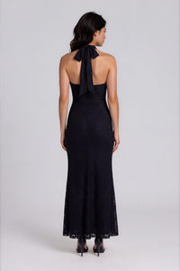 Fenella Maxi Dress - Black Lace