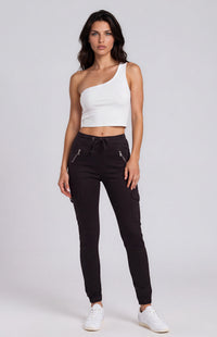 Frankie Cargo Jeans - Black