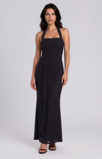 Fenella Maxi Dress - Black Lace