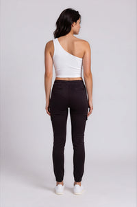 Frankie Cargo Jeans - Black