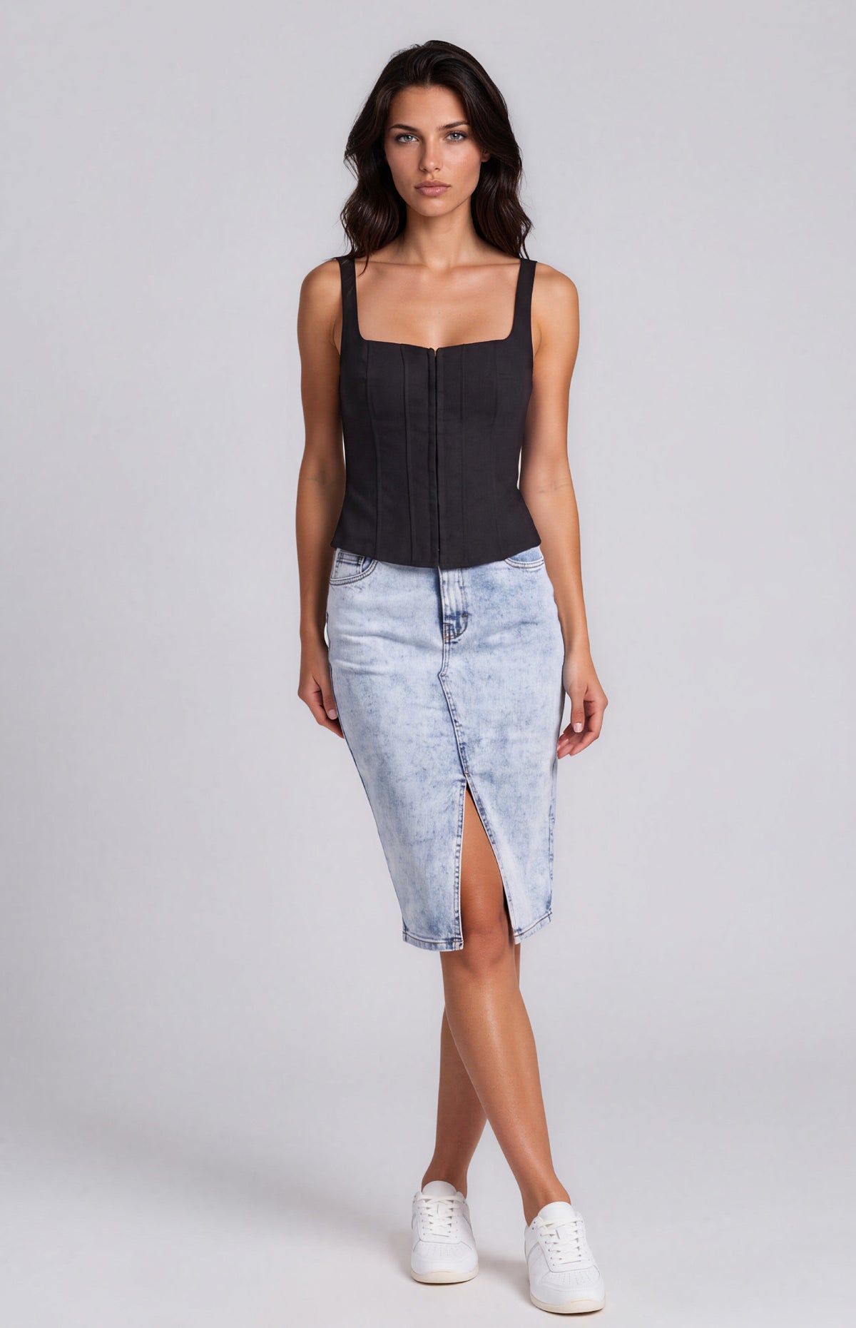 Nikita Skirt - Denim