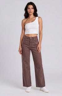 Desley Jeans - Chocolate Denim