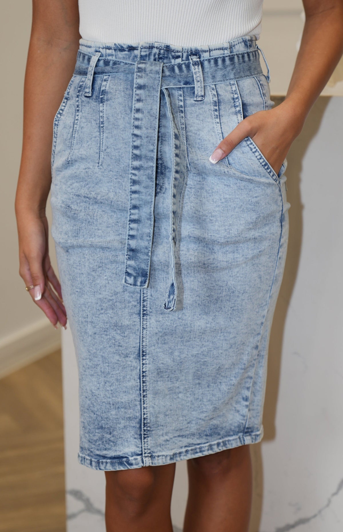 Norah Skirt - Denim