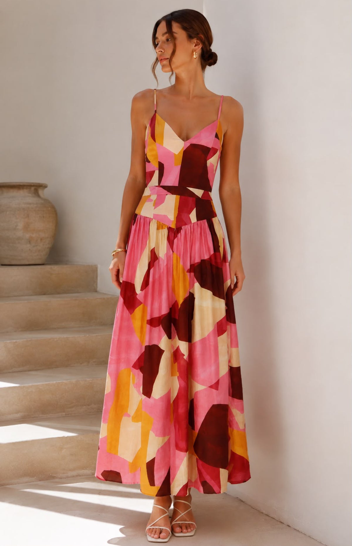 Nikoli Maxi Dress - Pink