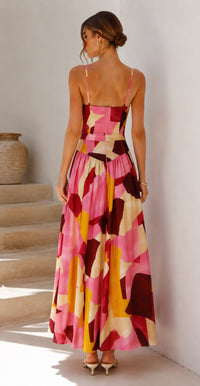 Nikoli Maxi Dress - Pink