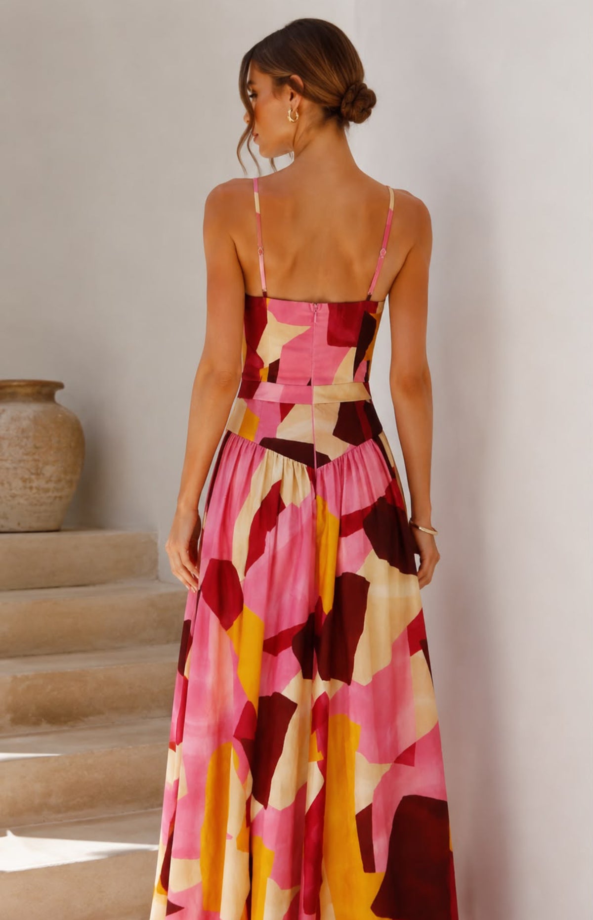 Nikoli Maxi Dress - Pink
