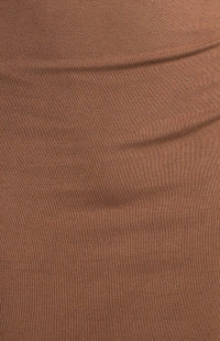 Delaney Long Sleeve Midi Dress - Ash Brown