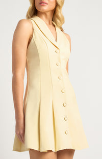 llana Dress - Lemon