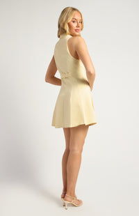 llana Dress - Lemon