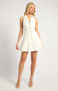 llana Dress - White