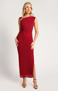 Ruva Maxi Dress - Red