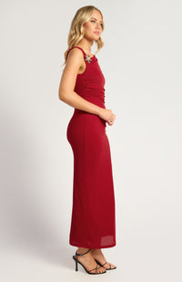 Ruva Maxi Dress - Red