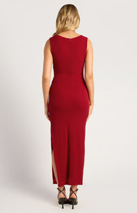 Ruva Maxi Dress - Red