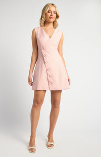 Katiya Vest Dress - Pink