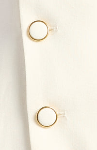 Katiya Vest Dress - White