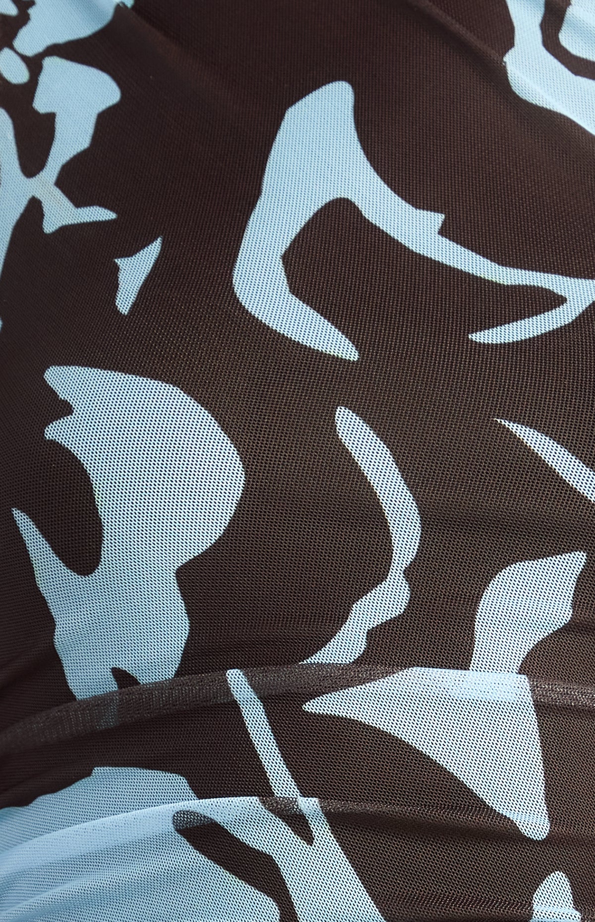 Anette Floral Off-Shoulder Maxi Dress - Blue Espresso