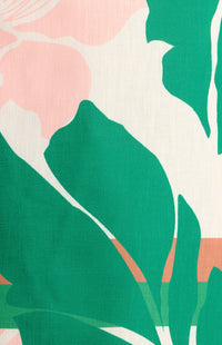 Tullia Mini Dress - Pink/Green