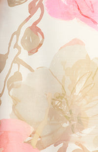 Jamison Floral Midi Dress - Pink