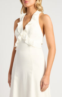 Gracia Midi Dress - White