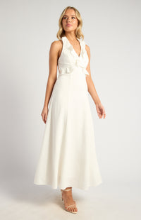 Gracia Midi Dress - White