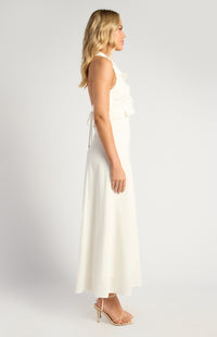 Gracia Midi Dress - White